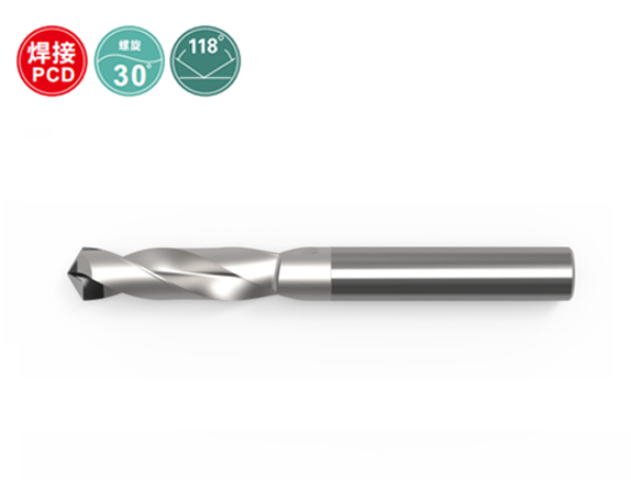 PHD焊接式直柄⾦刚⽯钻头