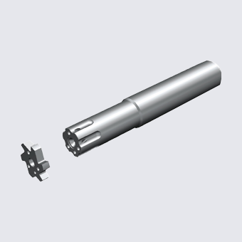 可换式⼑头铰⼑