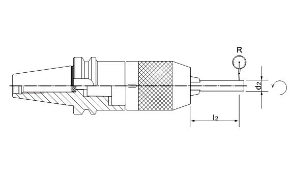 BT-APU Integrated keyless drill chuck