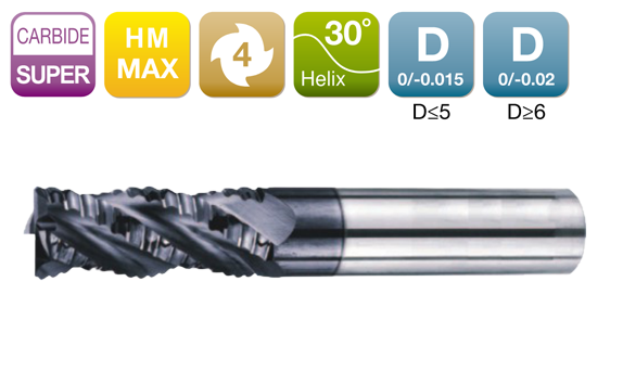 HMRE430四刃粗皮铣刀