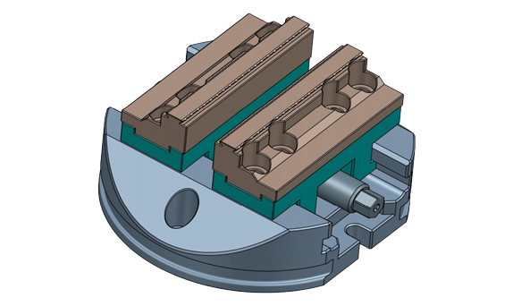 PAF-DH180同心虎钳