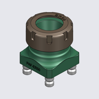 PAF-ER50筒夹-D52一体座
